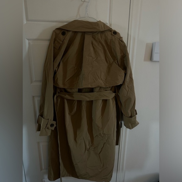 Abercrombie Elevated Waterproof Trench Coat in Brown - Picture 3 of 4
